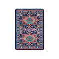 Load image into Gallery viewer, Small 3x4 version of The Alchemist Rug with vibrant sigil-like motifs and layered mystic colors