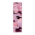 Load image into Gallery viewer, Ambush Zone in Pink camo runner rug with layered pink and purple tones—great for hallways, desks, or streaming corners