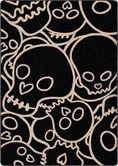 Load image into Gallery viewer, The Dead Cute Rug in Black