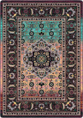 Load image into Gallery viewer, Decorative rug with intricate patterns and colors