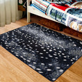 Load image into Gallery viewer, Children’s room scene with Nocturna’s Hide rug on the floor, adding a magical, creature-inspired touch to a playful and imaginative space