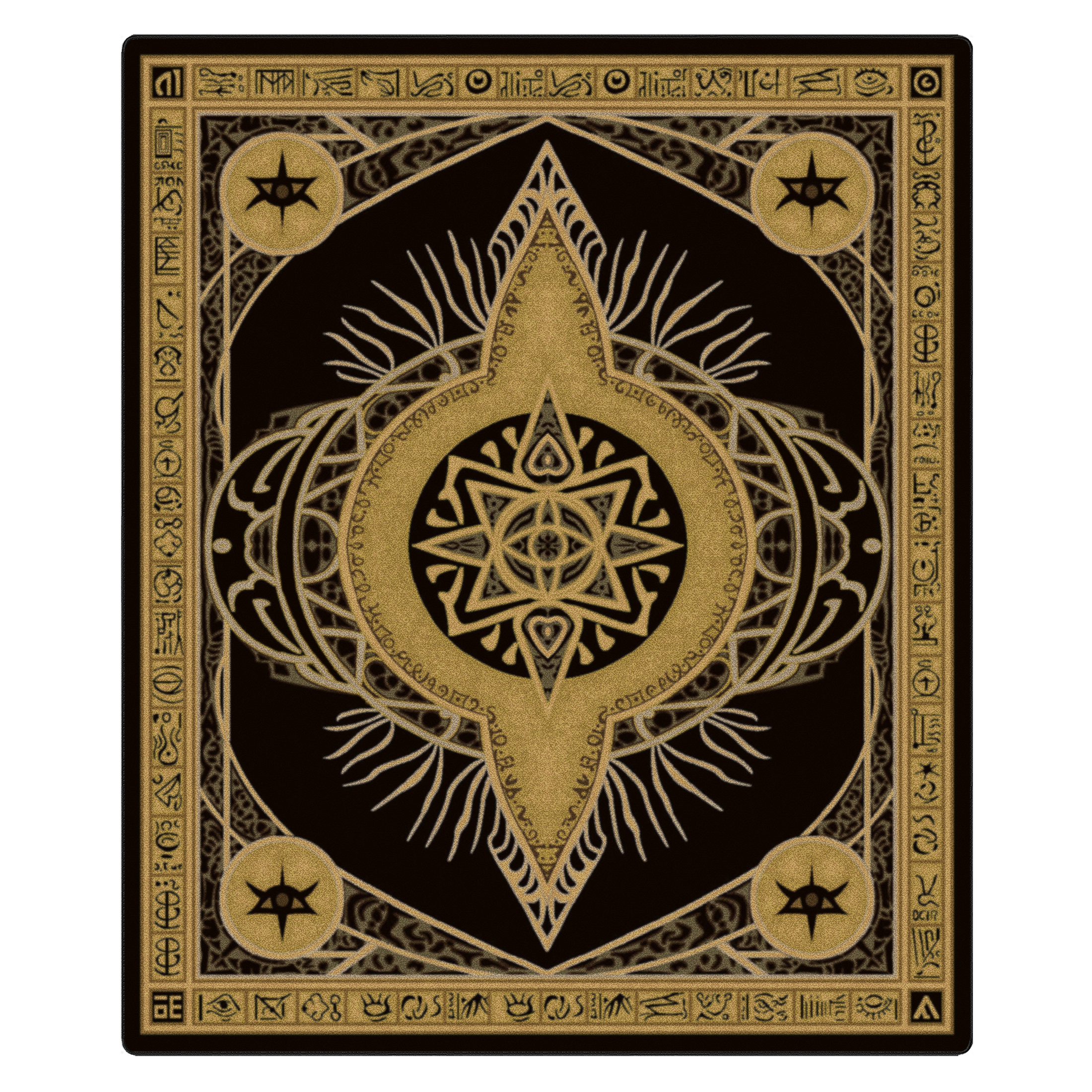 The Black Sigil Rug