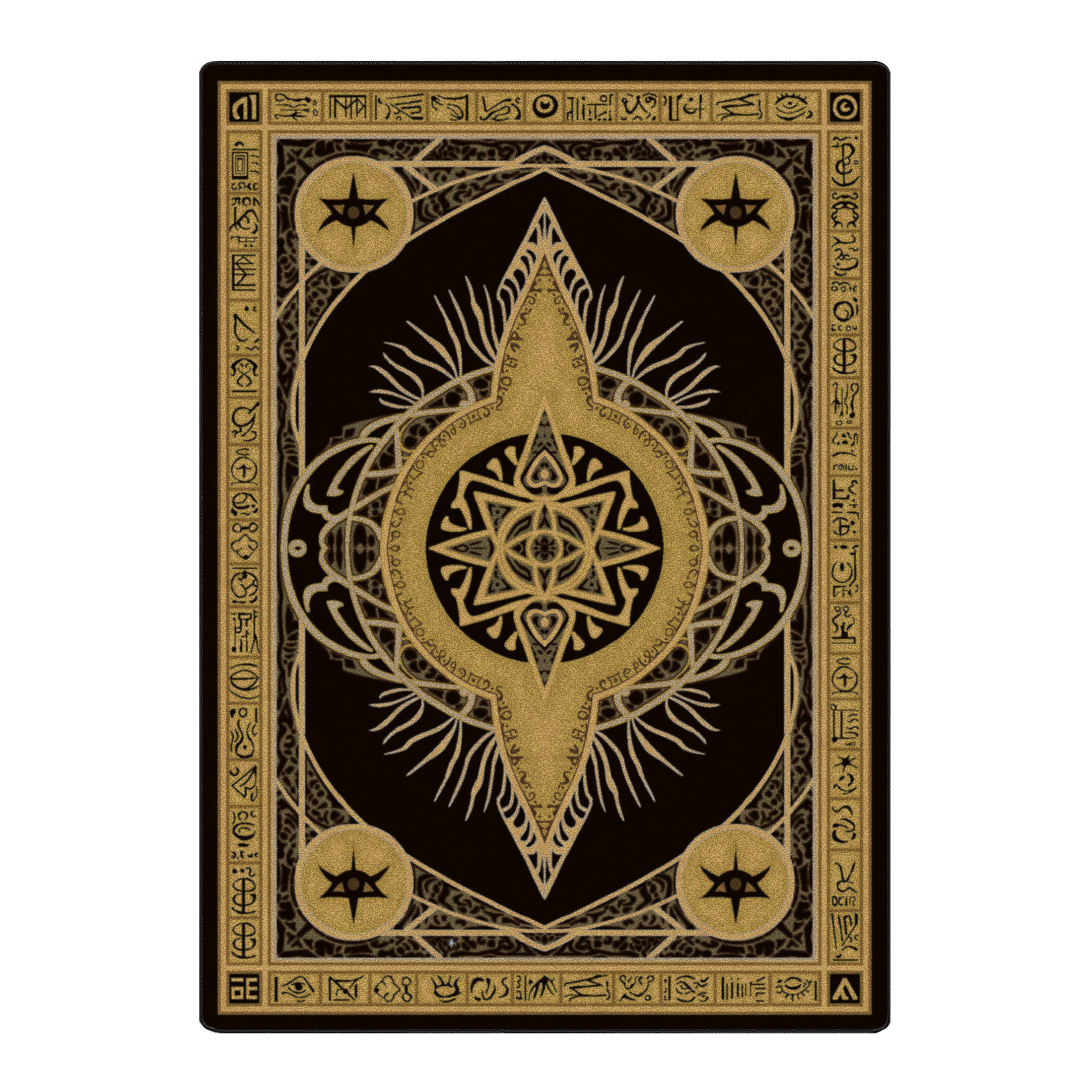 The Black Sigil Rug