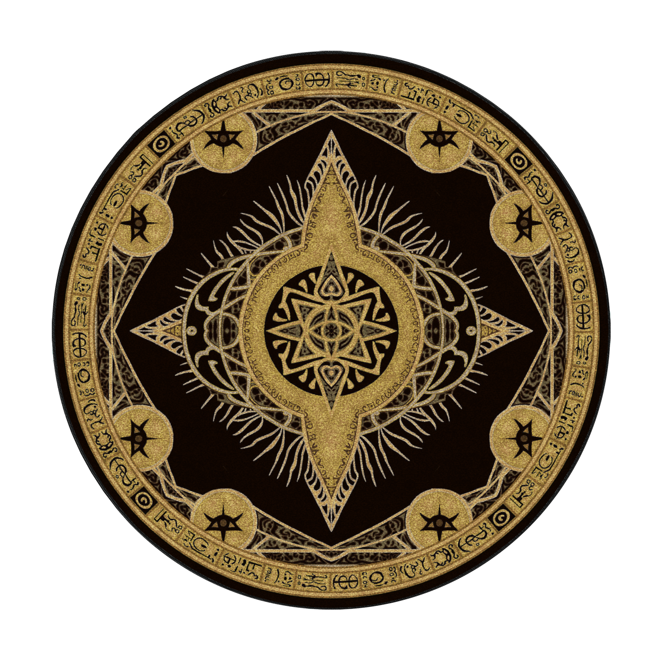 The Black Sigil Rug