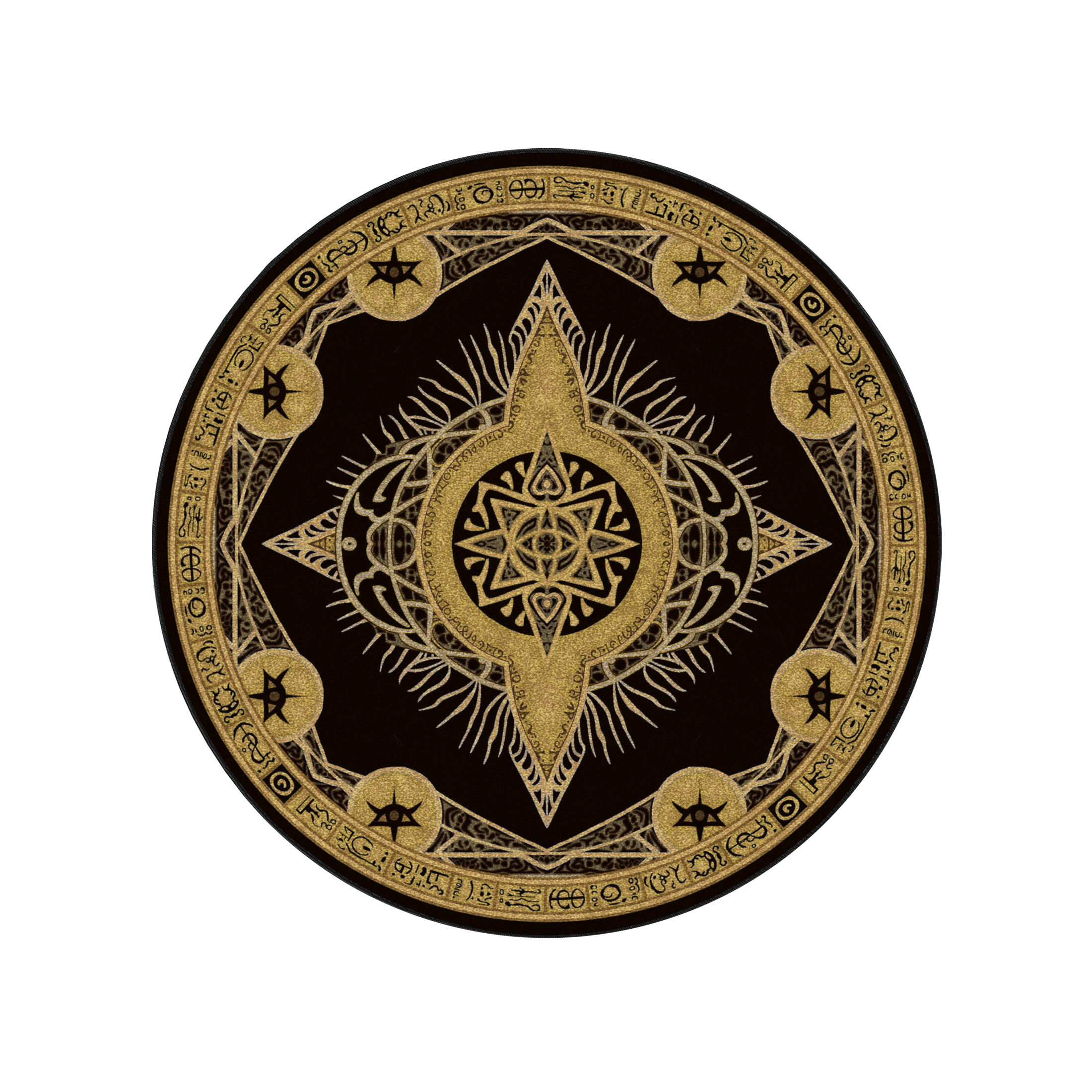 The Black Sigil Rug