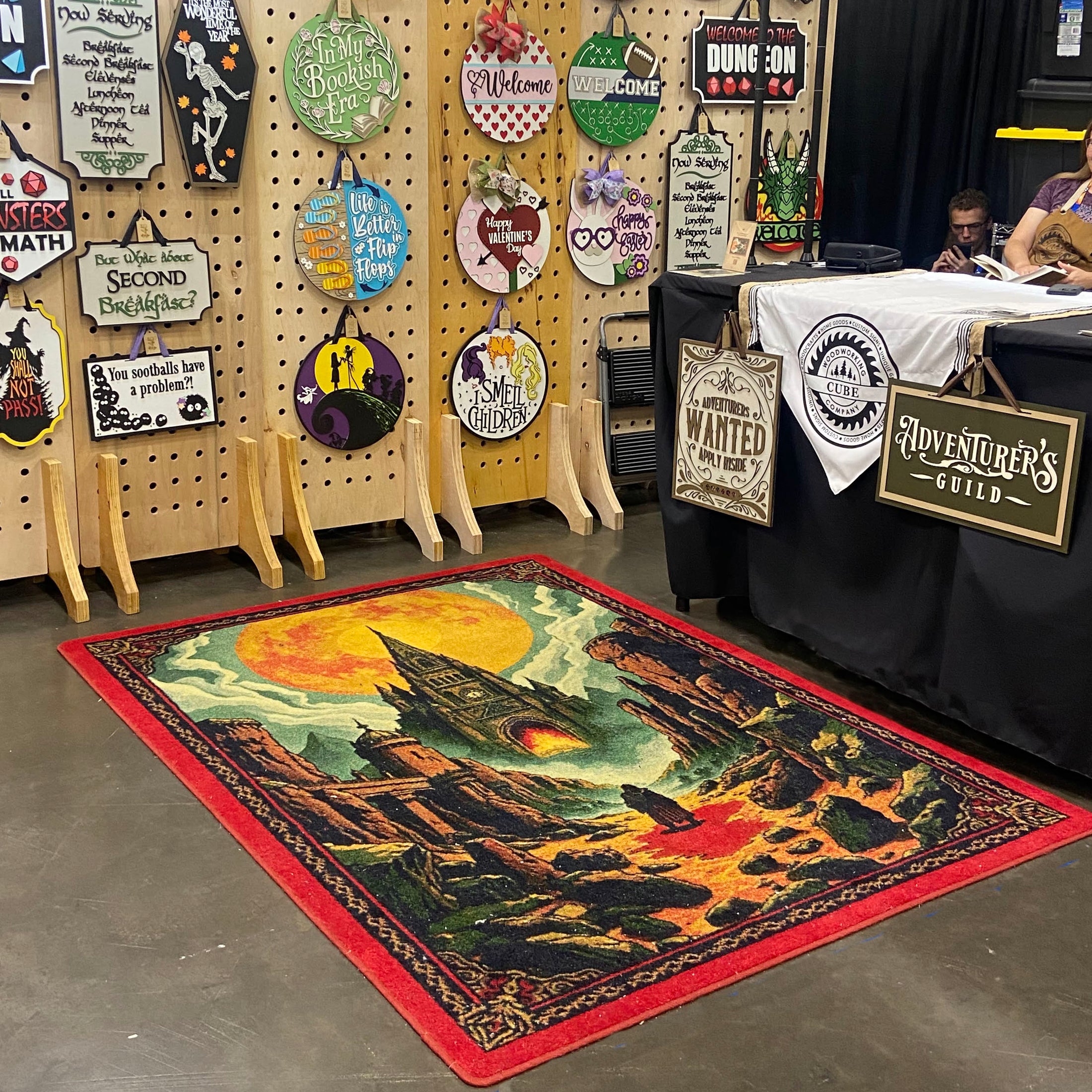 The Road to Emberkeep Rug