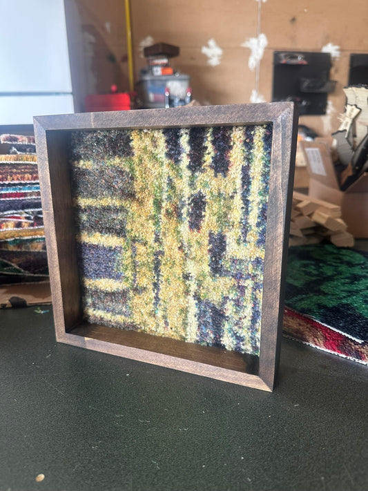 The "Roll With It" Reclaimed Rug Dice Box (6")