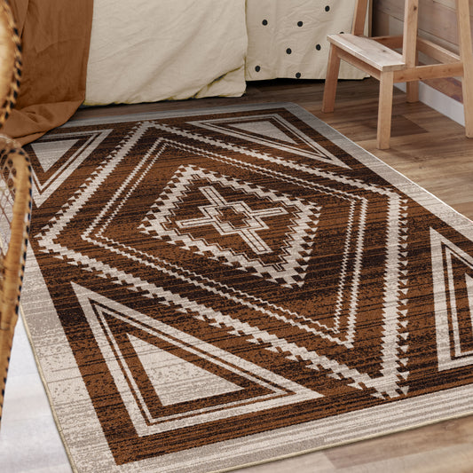 The Ironvale Compass Rug