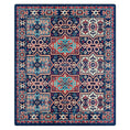 Load image into Gallery viewer, The Alchemist Rug in 11x13 for grand spaces, featuring interlocking spellwork in bold jewel tones
