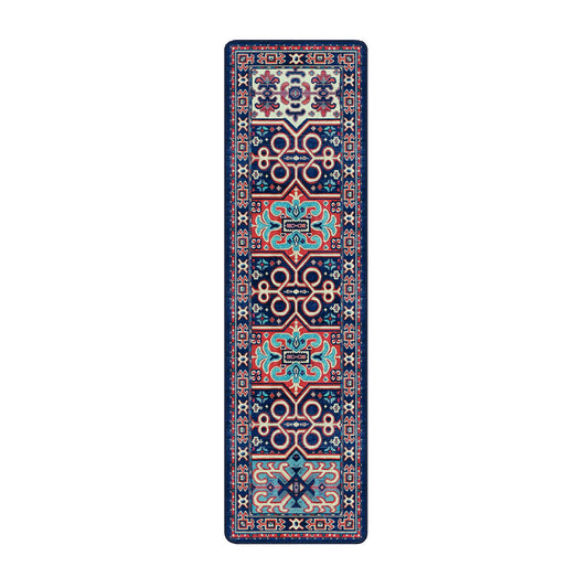 The Alchemist Rug as a 2x8 runner, perfect for narrow spaces needing a bold, magical statement