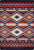 Load image into Gallery viewer, geometric pattern rug for game rooms inspired by the southwest
