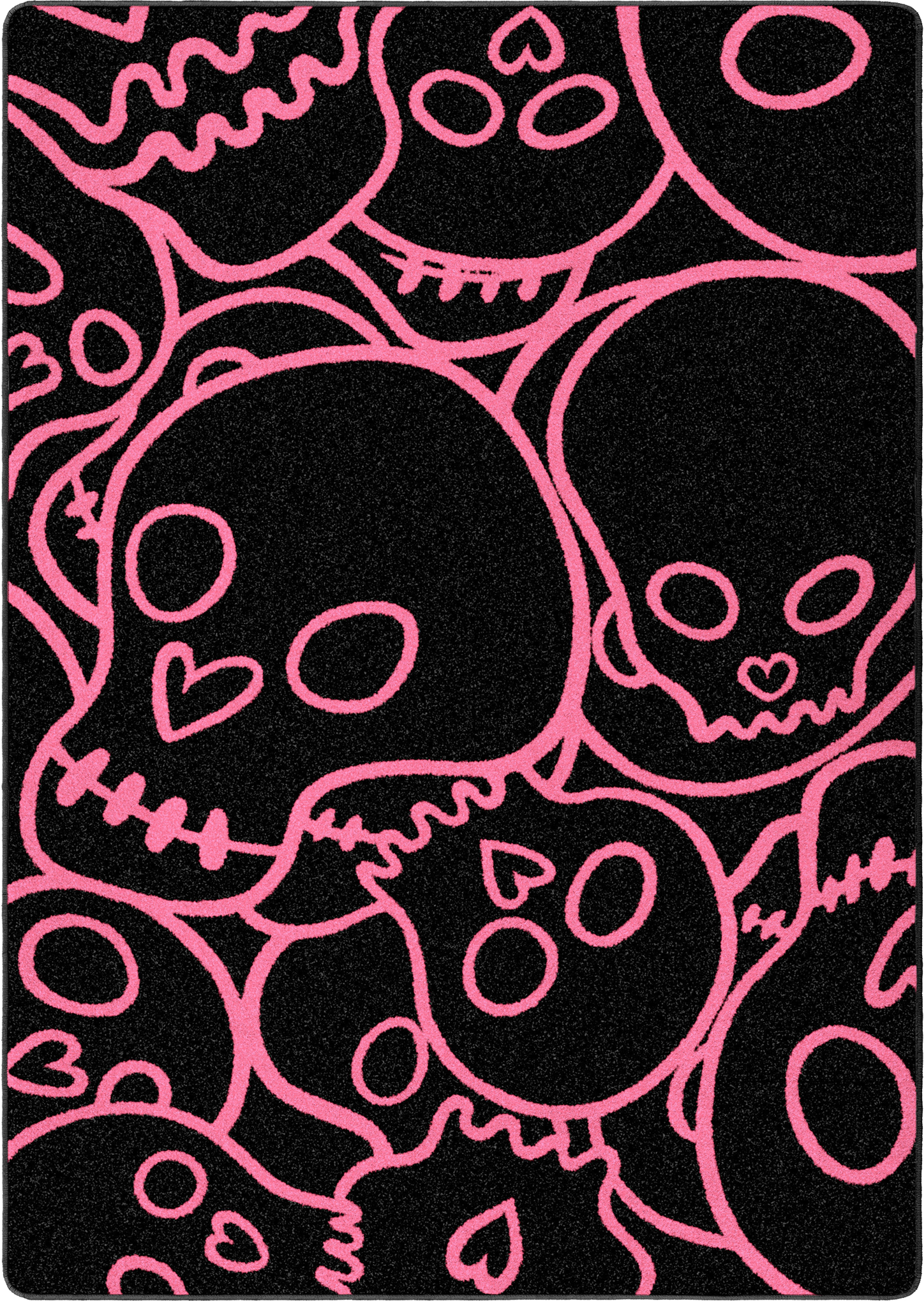 The Dead Cute Rug in Pink