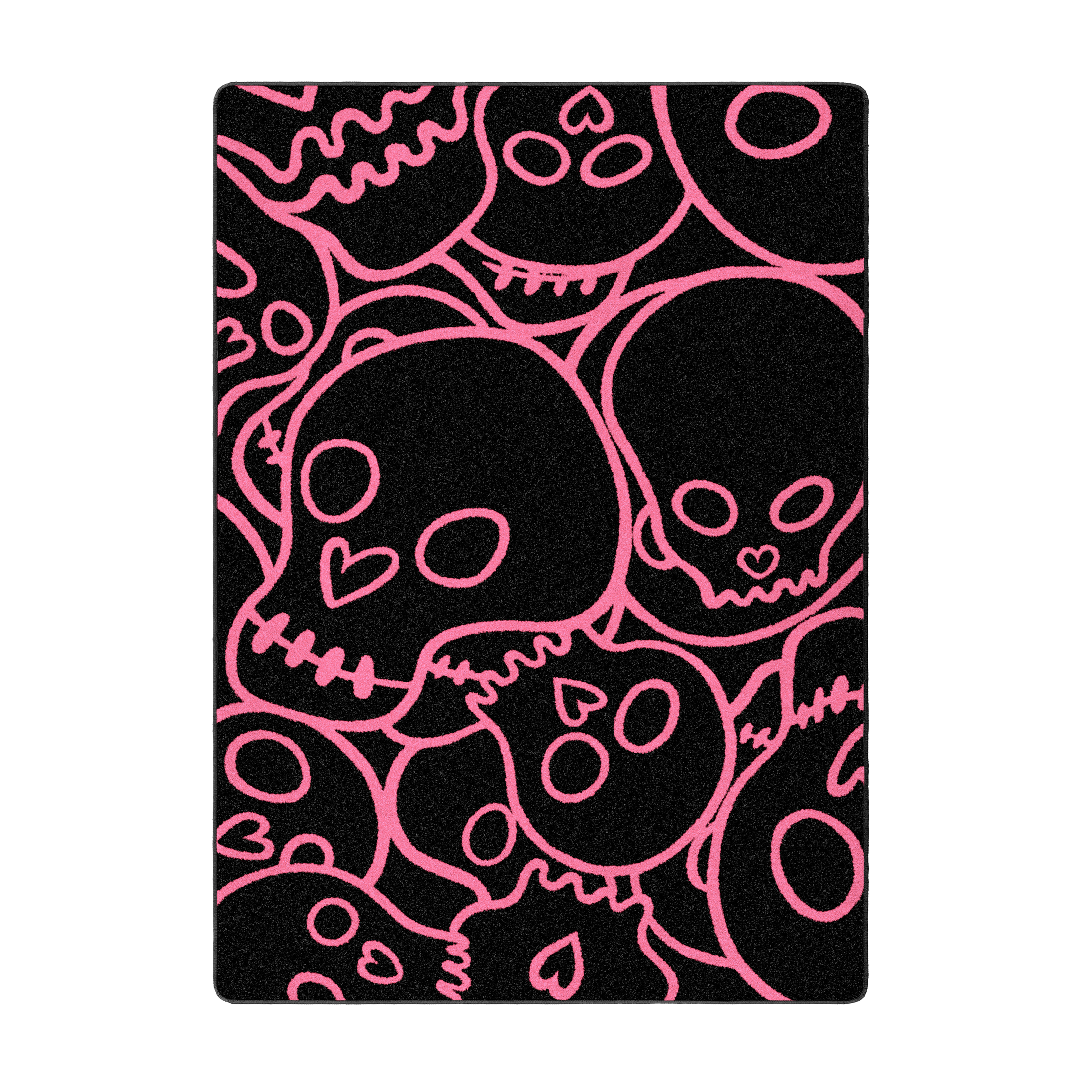 The Dead Cute Rug in Pink