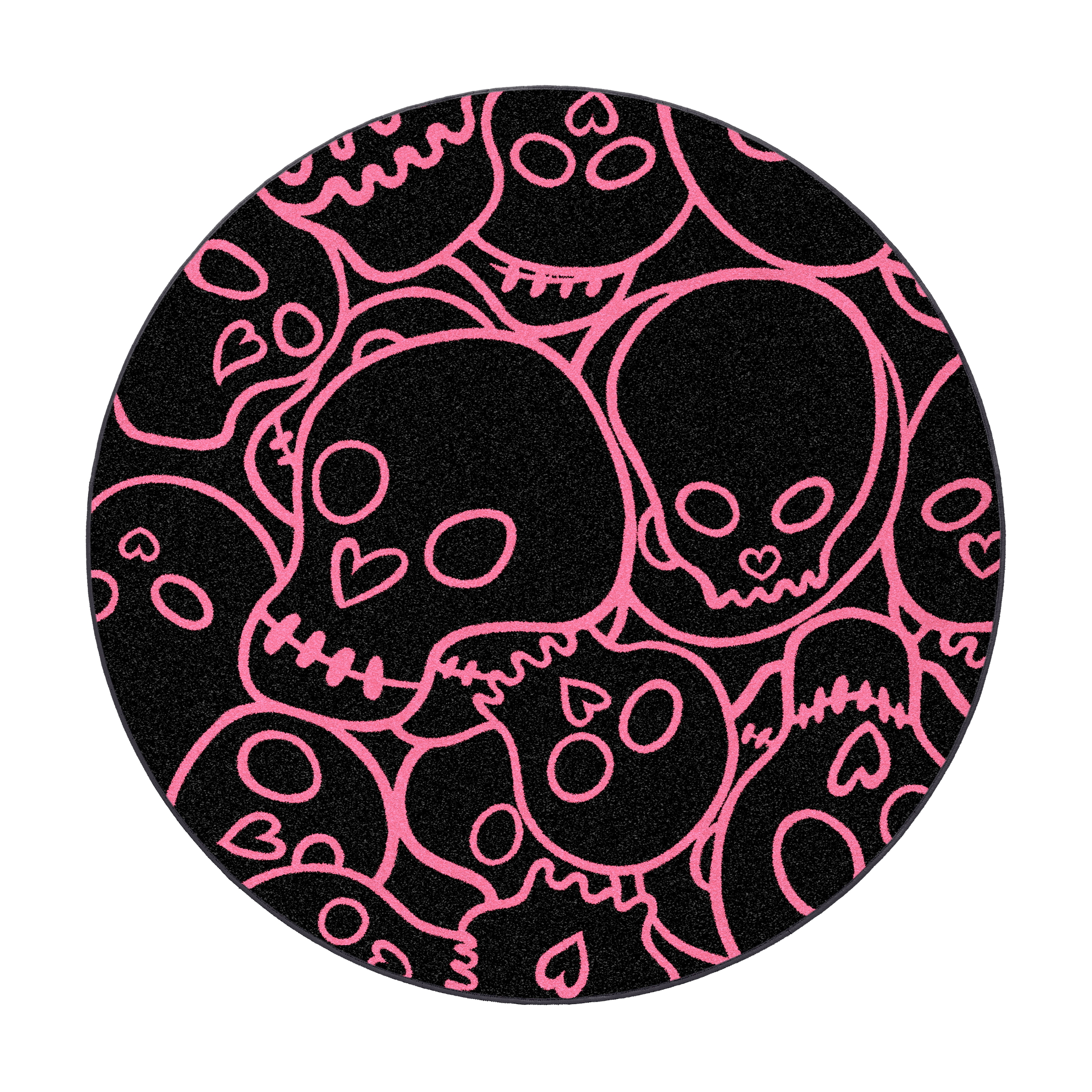 The Dead Cute Rug in Pink
