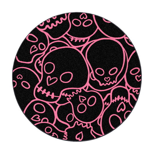 The Dead Cute Rug in Pink