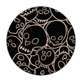 Load image into Gallery viewer, The Dead Cute Rug in Black

