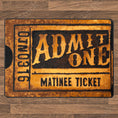 Load image into Gallery viewer, Golden Reel rug in a styled room, perfect for home theaters or cinematic game spaces
