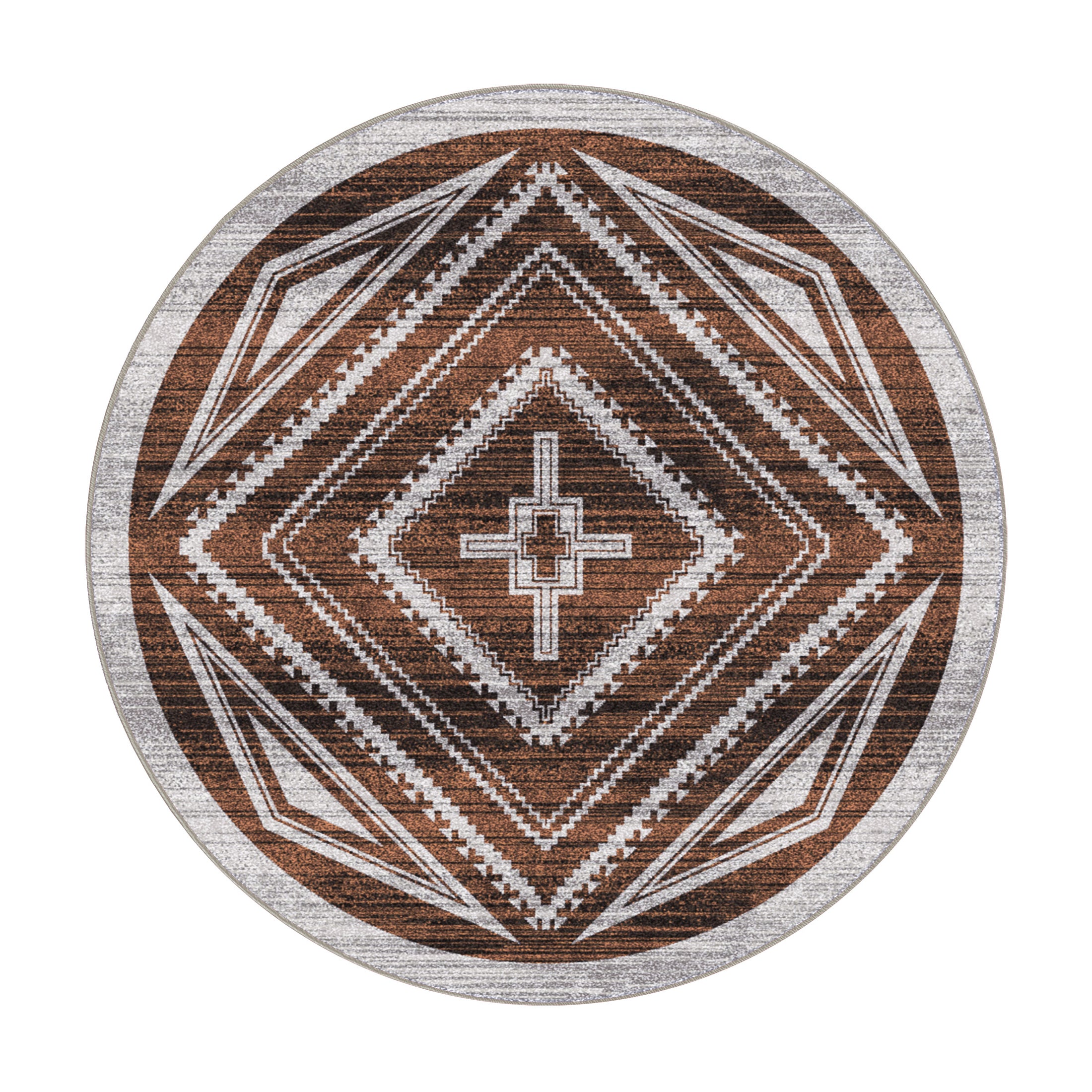 The Ironvale Compass Rug