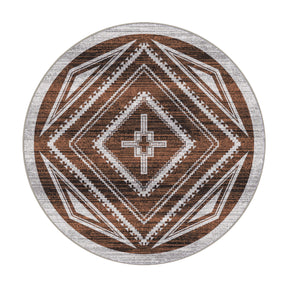 The Ironvale Compass Rug