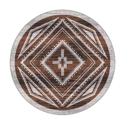 The Ironvale Compass Rug
