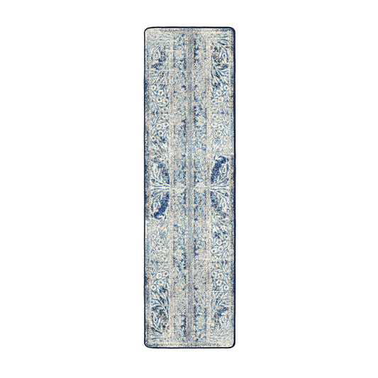 Moonwake Arbor 2x8 runner rug styled for fantasy-themed hallways or narrow game room spaces