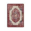 Load image into Gallery viewer, 4x5 version of The Oathforged Rug featuring its full pattern in a compact size—ideal for entryways and altars
