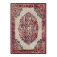 Load image into Gallery viewer, 8x11 version of The Oathforged Rug with full medallion and border layout, suited for bold fantasy-themed interiors


