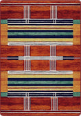 Load image into Gallery viewer, hand drawn aesthetic billards rom pool room rug game room rug with man cave old fashion smoking room vibe 

